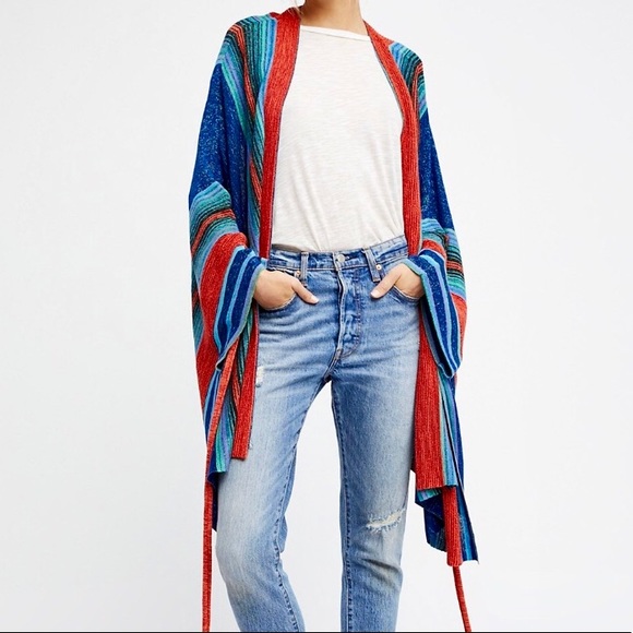 Free People In A Moment Ruana - Picture 1 of 7